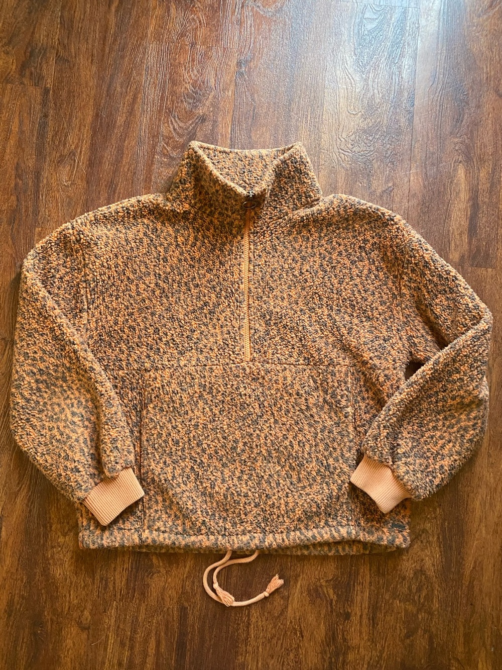 Billabong Women's Sherpa Half-Zip Pullover in animal print!!